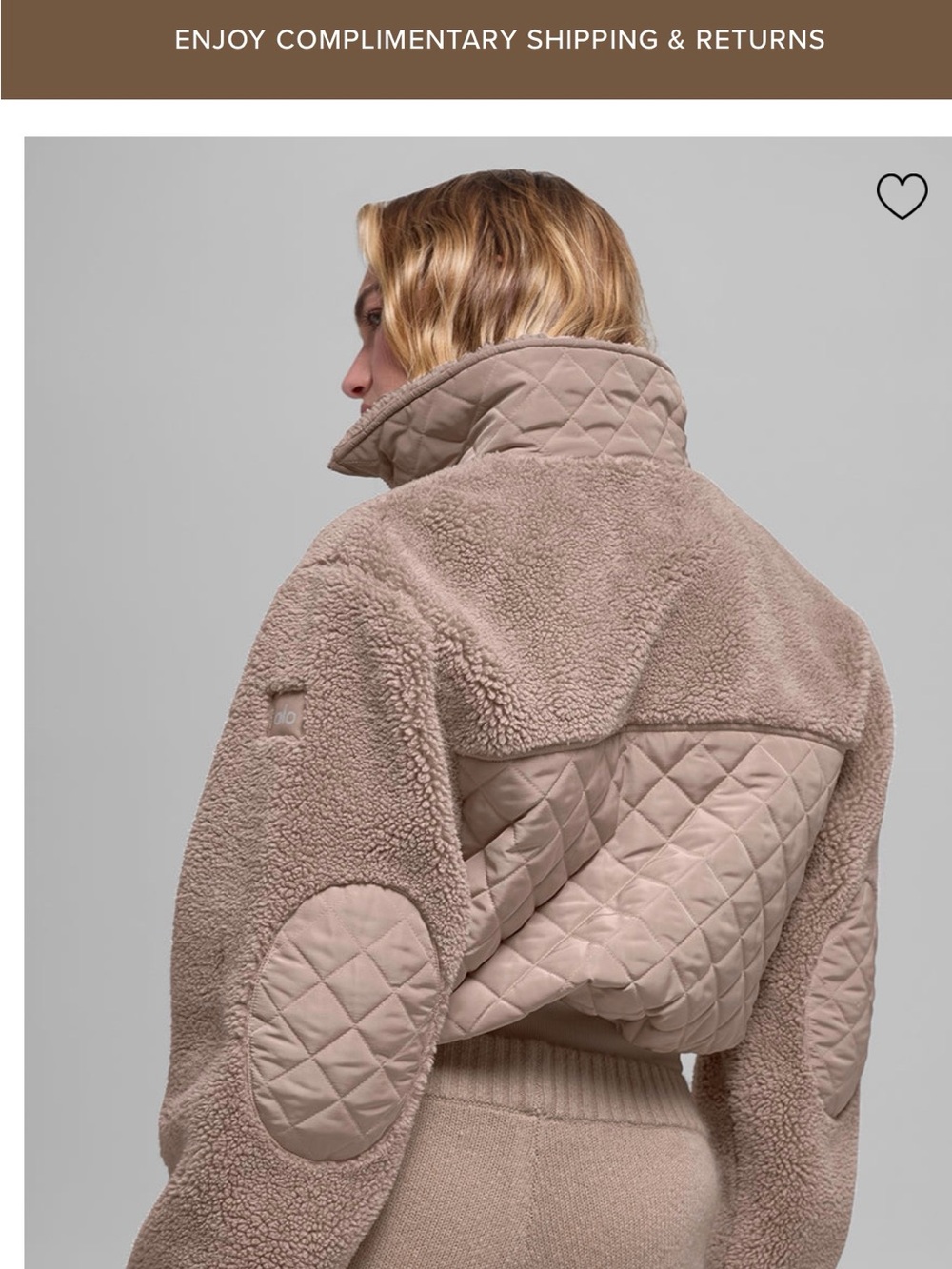 ALO Yoga Edge Bomber Jacker